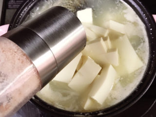 17、黑鱼豆腐汤,放盐