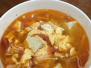 15、低卡番茄豆腐汤,完美出锅