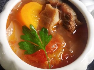 18、牛尾巴罗宋汤,完成