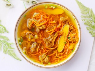 13、好喝到飞起的虫草炖鸡,超级好喝。