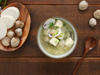 17、白贝豆腐萝卜汤，夏季消暑滋补必备 ,成品展示