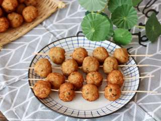 26、香嫩藕丸子,好吃又好看的藕丸子