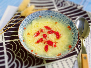 12、鸡蛋醪糟汤,成品图