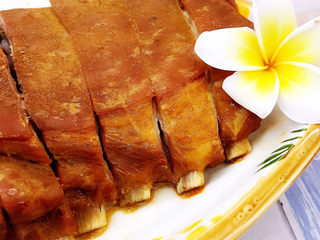 9、烤孜然羊排,趁热食用