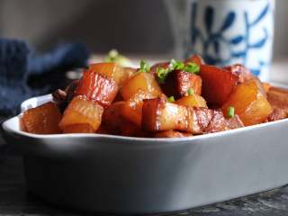 12、红烧肉炖白萝卜,完成了