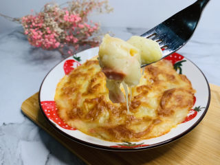 14、芝士焗土豆泥,取出,晾一会,避免烫伤