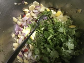 11、夏日餐前开胃小菜，百香果柠檬鸡爪,香菜两根切碎放入。