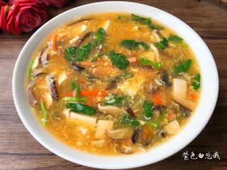 7、杂烩酸辣汤,成品图一