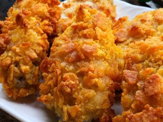 9、薯片鸡翅,真的是巨好吃又美味，一点也不腥，外脆里嫩，连吃三个都不过瘾，比油炸更健康！