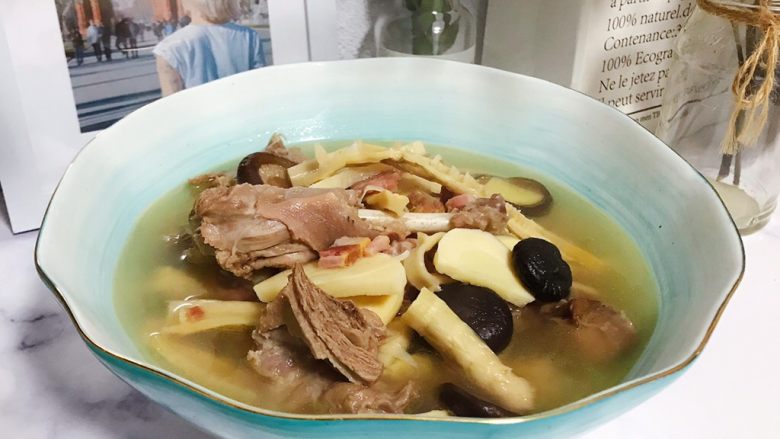 笋干老鸭煲高压锅版