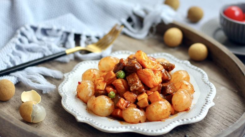 益心脾补气血养生菜桂圆杏干牛肉脯