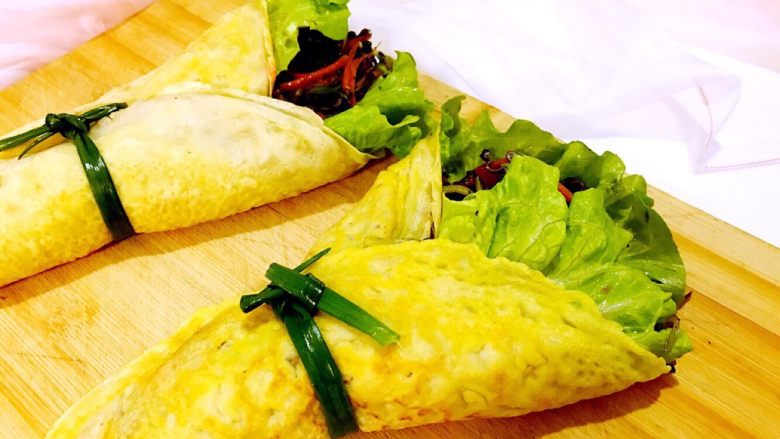 鸡蛋卷饼销魂吃法边看边流口水啦