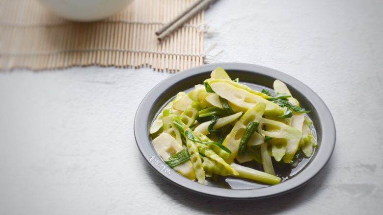 风味人间清炒冷笋