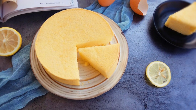 松软可口戚风蛋糕六寸版