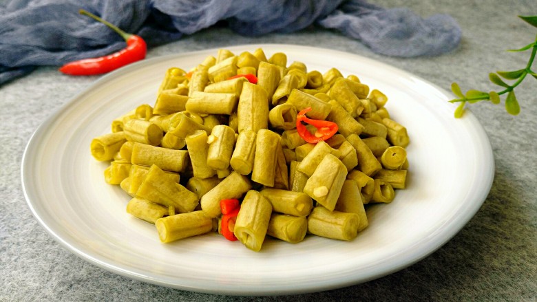 酸味自制酸豆角