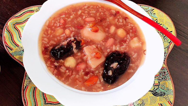 香芋八宝粥五红补血