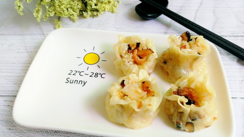 糯米烧麦饺子皮版