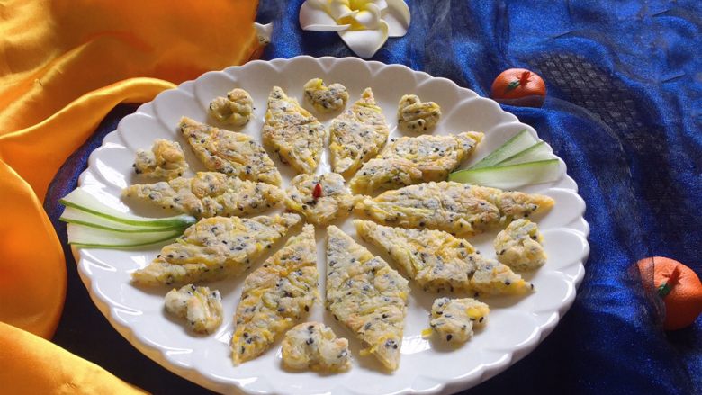 咸味芝香南瓜烙