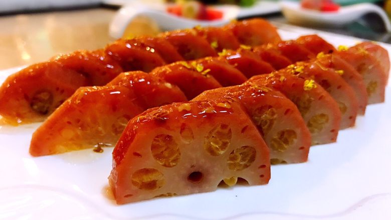 桂花藕秋季平民的滋补佳品