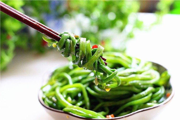 吃豇豆还用麻汁快来试试这个手撕豇豆