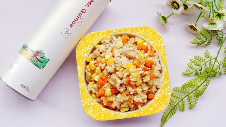 宝宝最爱的藜麦杂蔬饭