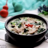 生滚菠菜猪肝羹