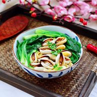 上汤豆皮青口小白菜