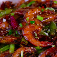 香辣干锅虾这样做秒杀饭店