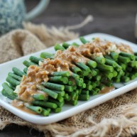麻酱蒜蓉拌豇豆
