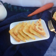 快手早餐馄饨皮妙用酥香肉饼