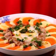 蒸豆腐的新吃法口感嫩滑好吃爽口