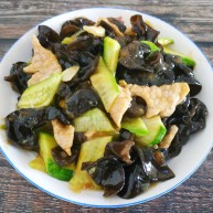 木耳炒肉片