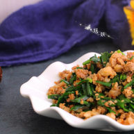 肉沫韭菜