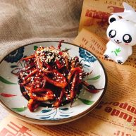 再也不用出门去排队买的香辣鱿鱼须烤箱版