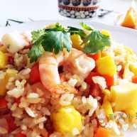 虾仁菠萝炒饭