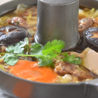 初春补气神器——白菜豆腐羊肉锅
