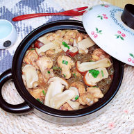 小鸡炖蘑菇粉条