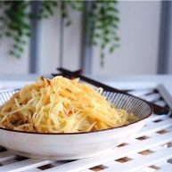 凉拌土豆丝——切土豆丝的小窍门