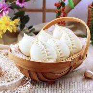 杏鲍菇酱肉发面包