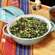 蒜泥茼蒿蒜泥蒸茼蒿