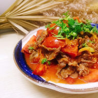 番茄炒牛肉
