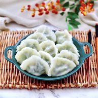 茴香海虹鸡蛋饺子