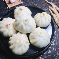最爱包子超大粉丝榨菜肉包子