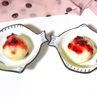 甜美的下午茶之蓝莓土豆球