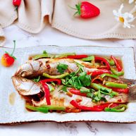 啤酒酱焖海鲈鱼