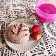 无油无糖紫薯麻薯欧包