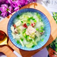 白菜腐竹火腿排骨汤