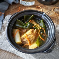 虫草花海带脊骨汤