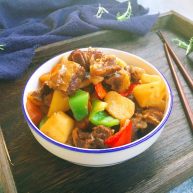 补血益气强筋健骨山药烧牛肉附红烧牛肉详细做法