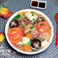 海鲜豆腐煲